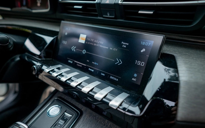 Peugeot 508 cena 87900 przebieg: 157000, rok produkcji 2019 z Wągrowiec małe 631